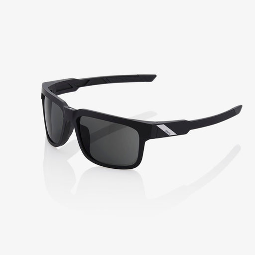 100% Type-s Sunglasses in Black / Smoke