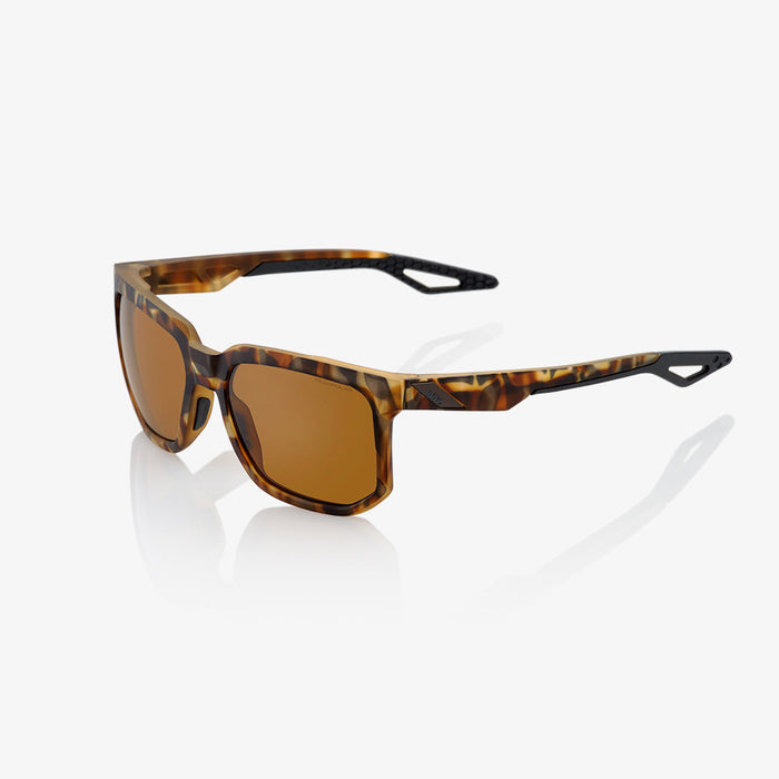 100% Centric Sunglasses in Soft tact havana / Bronze PEAKPOLAR polarized