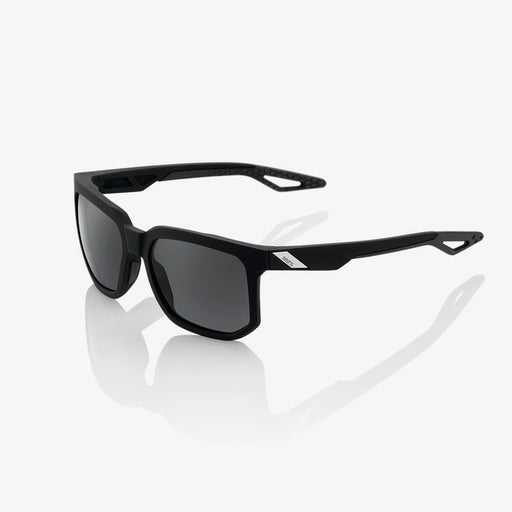 100% Centric Sunglasses in Soft tact black / Gray PEAKPOLAR polarized