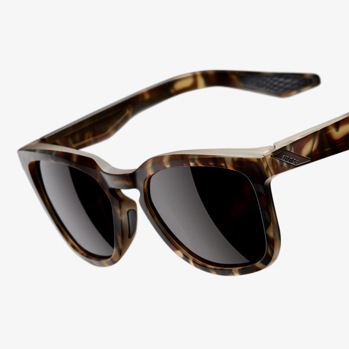 100% Hudson Sunglasses in Soft tact havana / Bronze