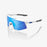 100% Speedcraft Performance Sunglasses in White / Blue
