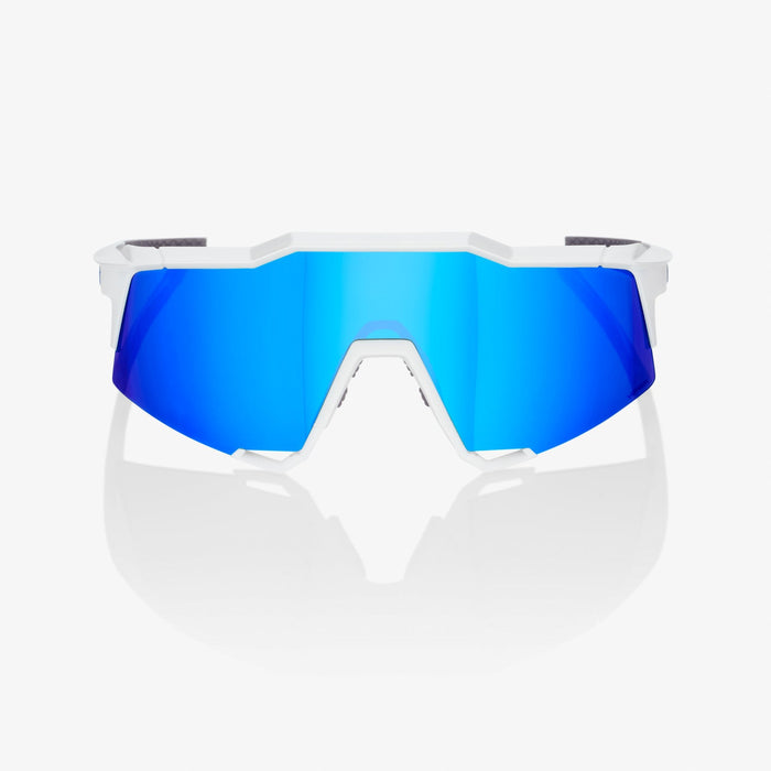 100% Speedcraft Performance Sunglasses in White / Blue