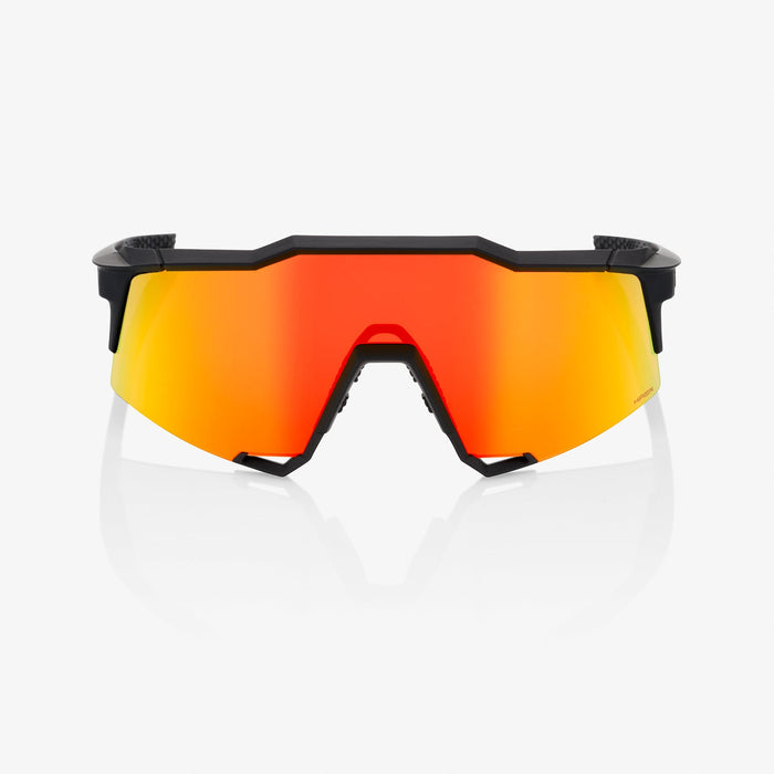 100% Speedcraft Performance Sunglasses in Black / Red