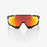 100% Speedtrap Performance Sunglasses in Black / Red
