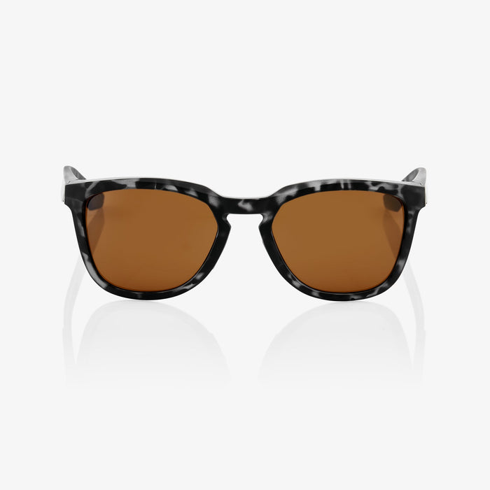 100% Hudson Sunglasses in Matte black havana / Bronze