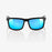 100% Blake Sunglasses in Matte black / HiPER blue mirror
