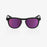 100% Slent Sunglasses in Black / Purple mirror