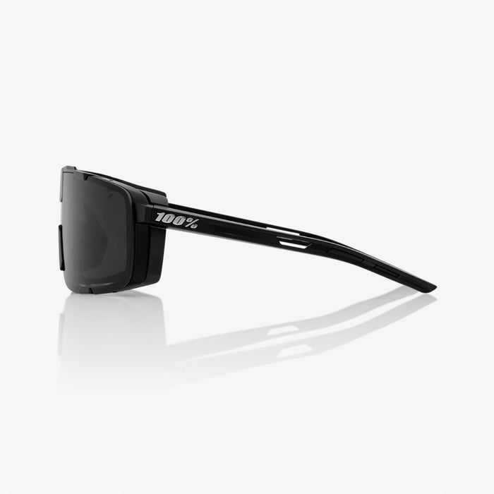 100% Eastcraft Performance Sunglasses in Matte black / Smoke