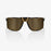 100% Eastcraft Performance Sunglasses in Soft tact black / Soft gold mirror