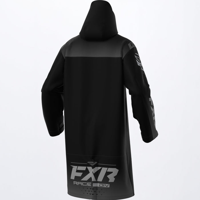 FXR Warm-Up Coat in Black/Char/Grey