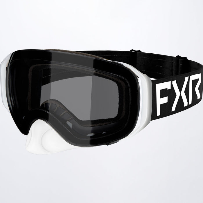 FXR Ride X Spherical Goggle in Black/White