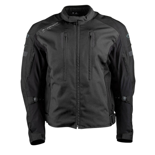 Joe Rocket Reactor CE Certified Textile Jacket in Red/Black - Front