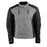 Joe Rocket Reactor CE Certified Textile Jacket in Grey/Black - Front
