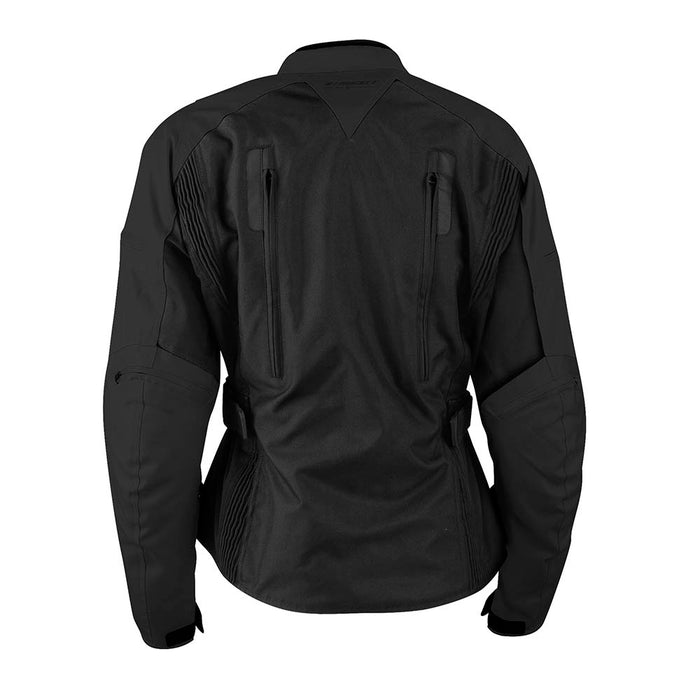 Joe Rocket Victoria CE Certified Textile Jackets in Black - Back