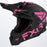 FXR Helium Race Div Helmet with D-Ring in Black/Electric Pink