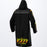 FXR Warm-Up Coat in Black/Inferno