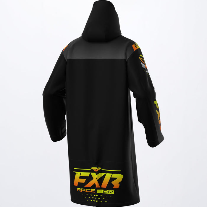 FXR Warm-Up Coat in Black/Inferno