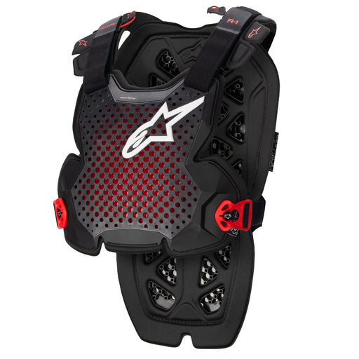 Alpinestars A-1 V2 Chest Protectors In Black/Red
