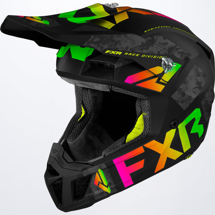 FXR Clutch Evo LE Helmet in Sherbert