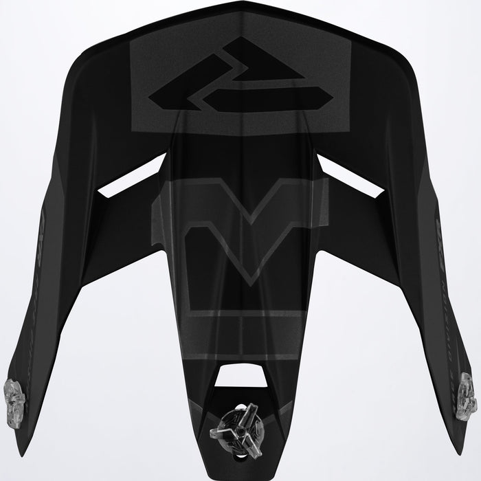 FXR Clutch Evo Helmet Peak in Black Ops