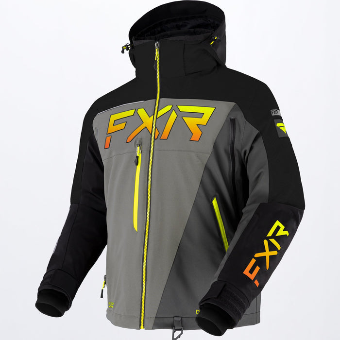 FXR Ranger Jacket in Black/Grey/Char/Inferno