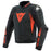 Dainese Super Speed 4 Leather Jacket in Matte Black/Fluo Red