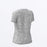 FXR Breezy UPF V-neck Women's T-shirt in Grey Camo/Razz