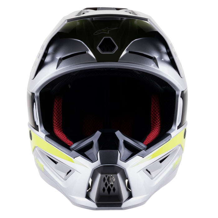 Alpinestars SM5 Bond Helmet in Black/Fluo Yellow/Green 2022
