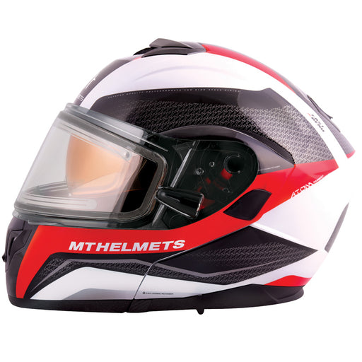 MT Motorcycle Sunvisor Helmet D5 GLOSSY RED – HELMETBOYS