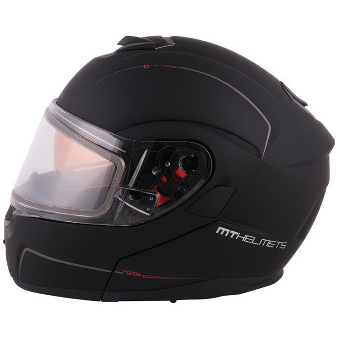ATOM SV SNOW Tarmac Solid Helmets - Double Shield