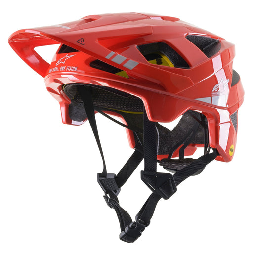 Alpinestars Vector Tech A2 Helmet in Red/Gray