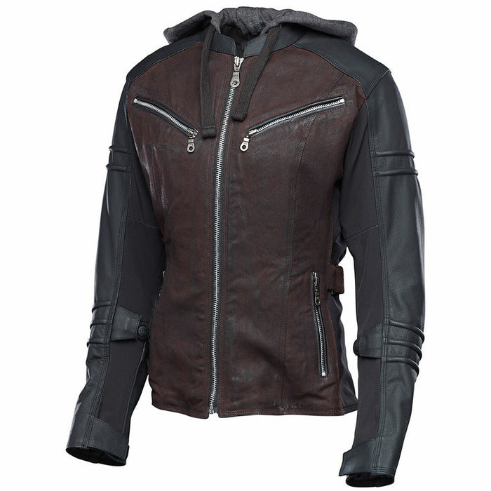 SPEED AND STRENGTH Street Savvy™ Leather/Textile Jacket in Red