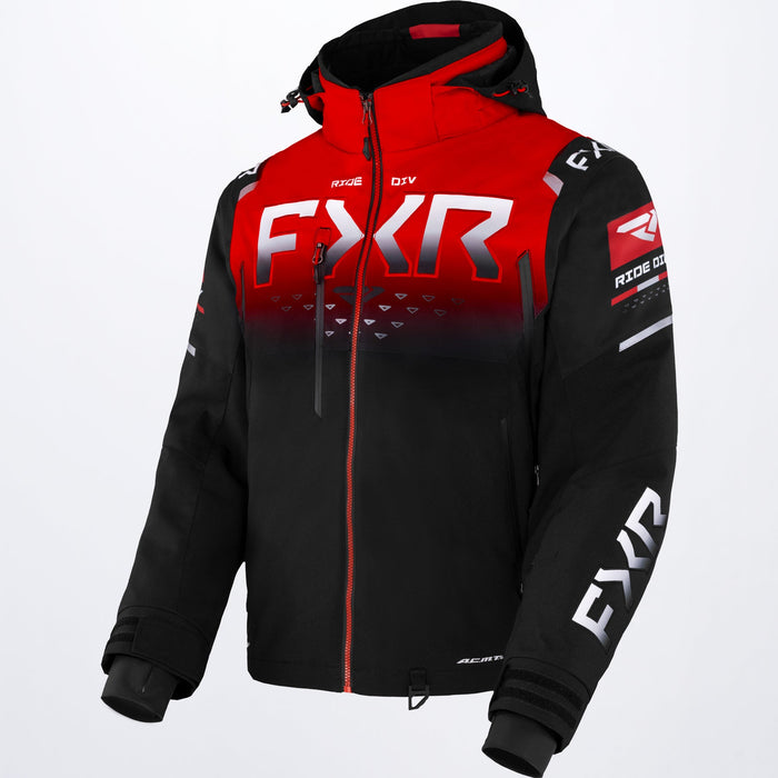 FXR Helium X 2-in-1 Jacket in Black/Red