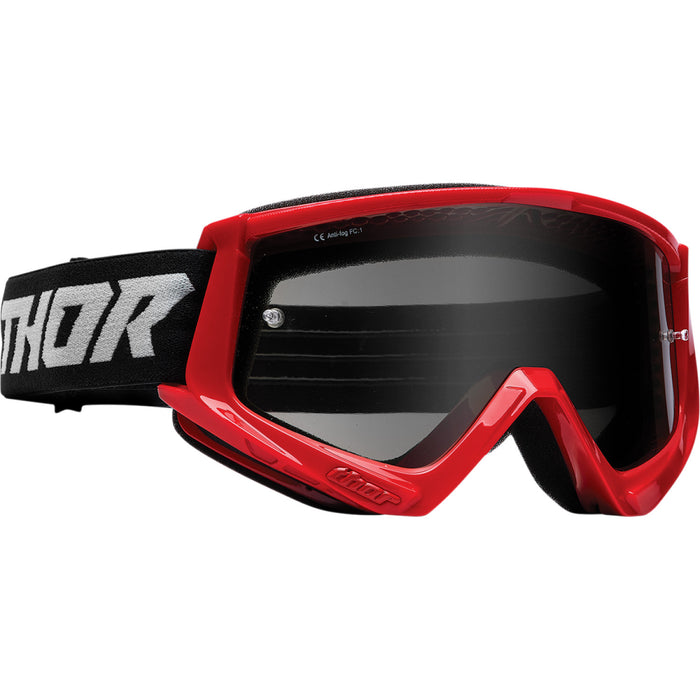 Thor Combat Sand Goggles in  Red/Gray 2022