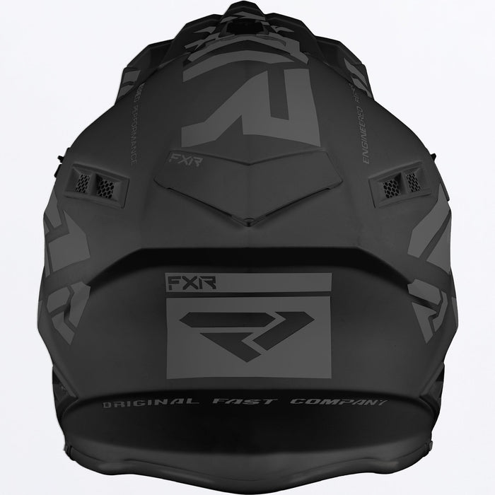 FXR Helium Prime Helmet with Quick-Release Buckle in Black