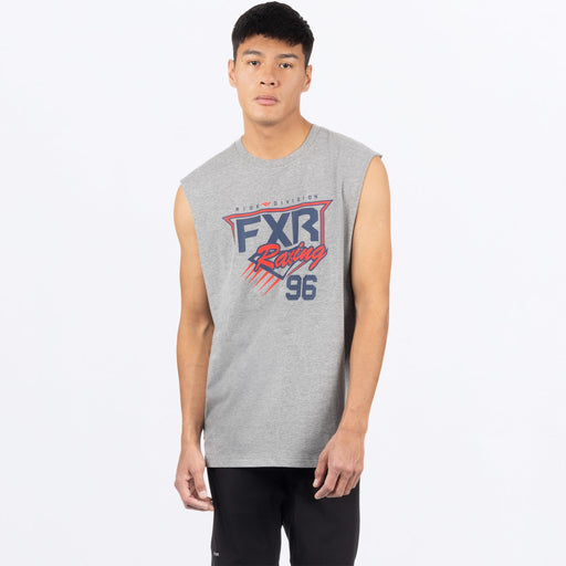 FXR Slice Premium T-shirt in Grey Heather
