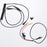 FXR Maverick E-Goggle Power Cord in Black