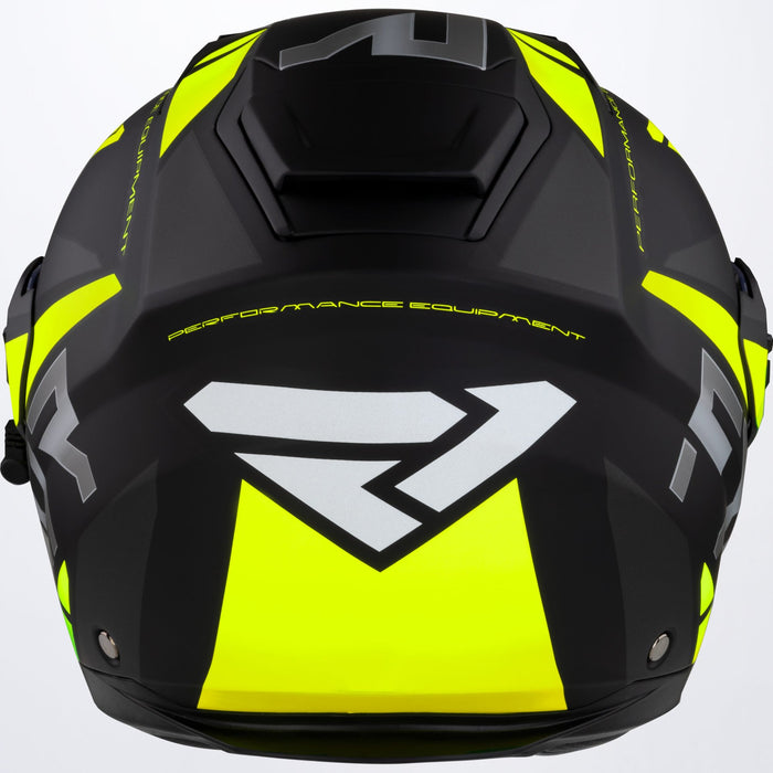 FXR Maverick Speed Helmet in Black/Hi Vis