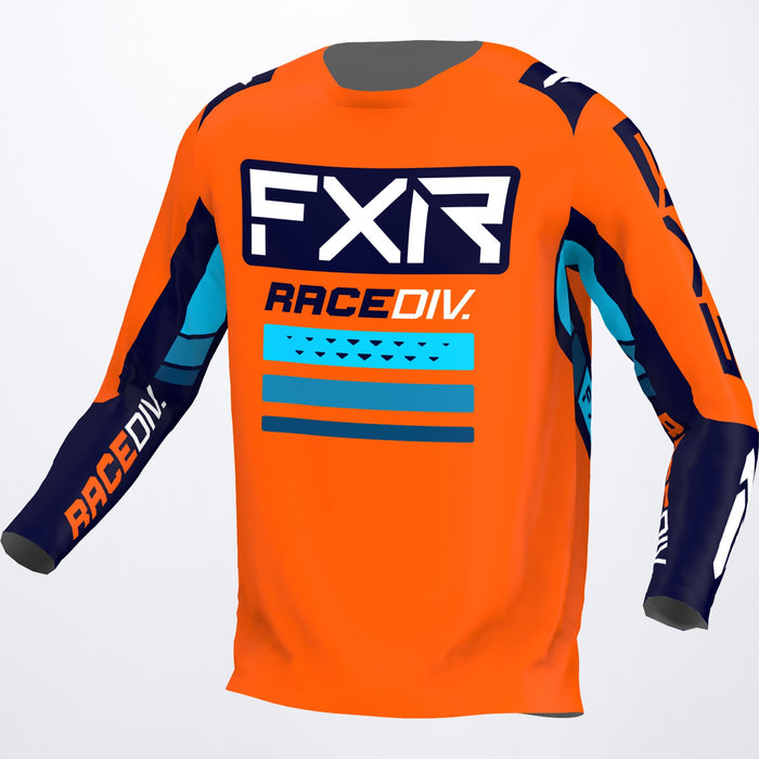 FXR Clutch Pro MX Jersey in Orange/Midnight