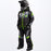 FXR Boost Youth Monosuit in Black/Char/Lime