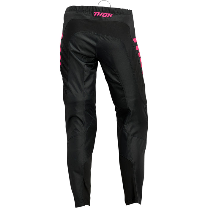 Thor Sector Minimal Women's Pants in Black/Flo Pink