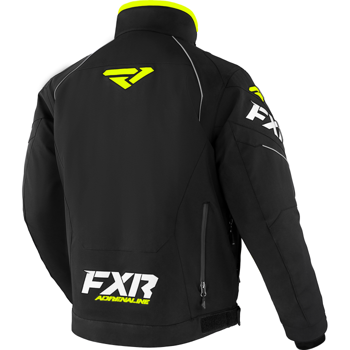 FXR Adrenaline Jacket in Black/Hi Vis
