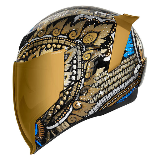 Icon Airflite Daytripper Helmet in Gold