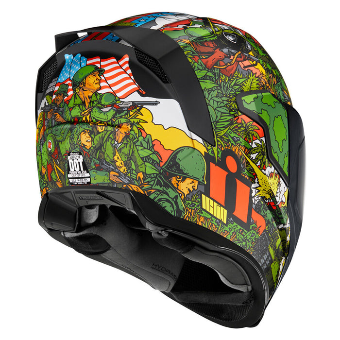 Icon Airflite GP23 Helmet in Green
