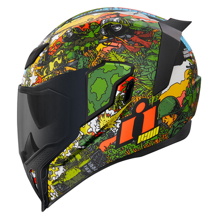 Icon Airflite GP23 Helmet in Green