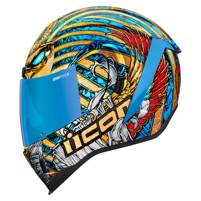 icon Airform Pharaoh Helmet in Gold Profile 2022