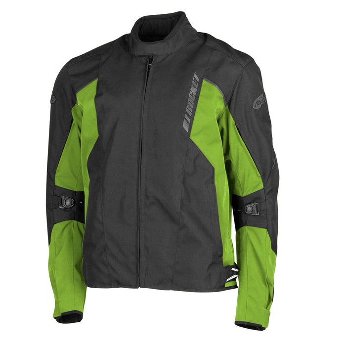 Joe Rocket Atomic 2.0 Textile Jacket in Black/Green 2022