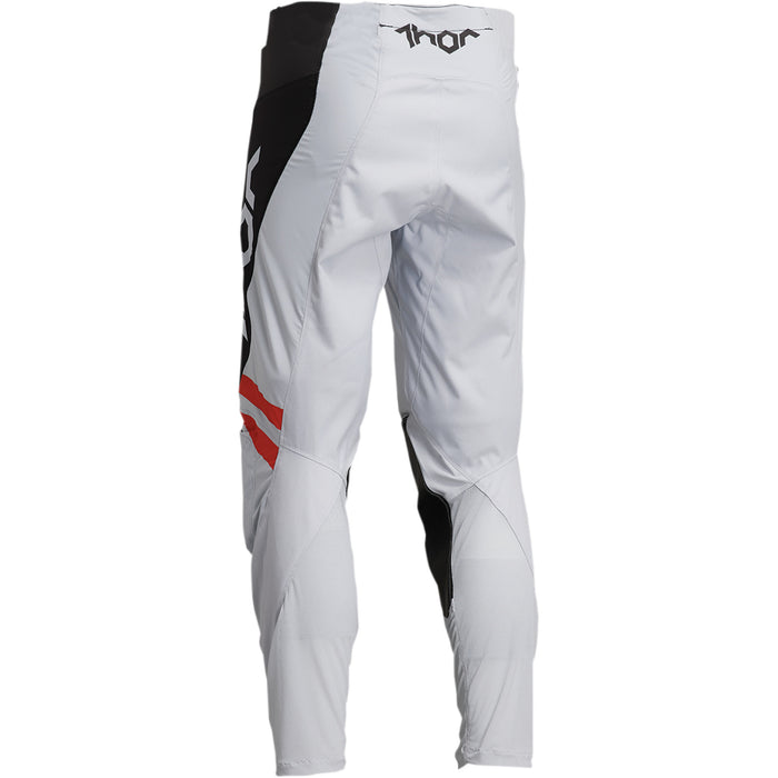Thor Youth Pulse Cube Pants in Light Gray/Red/ Orange 2022