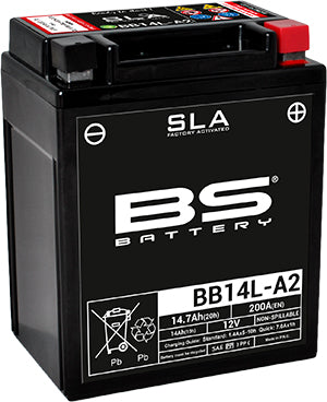 BS Battery SLA Range BB14L-A2