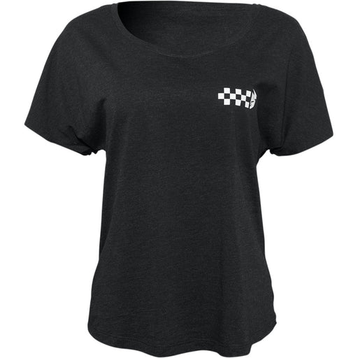 Thor Checkers Shortsleeve Women's T-shirt in Black 2022